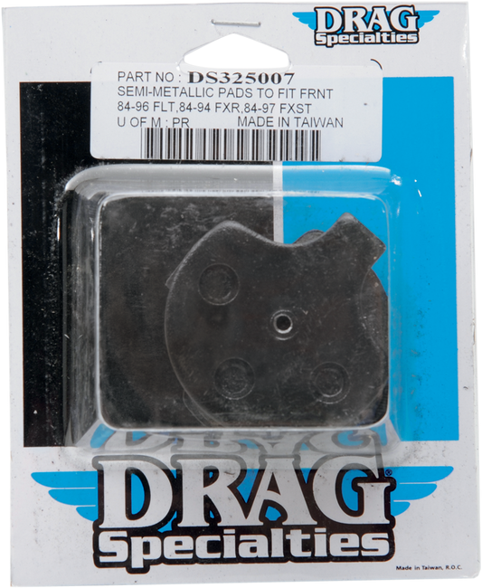 DRAG SPECIALTIES Organic Brake Pads - Harley-Davidson 160912SCP-BC114