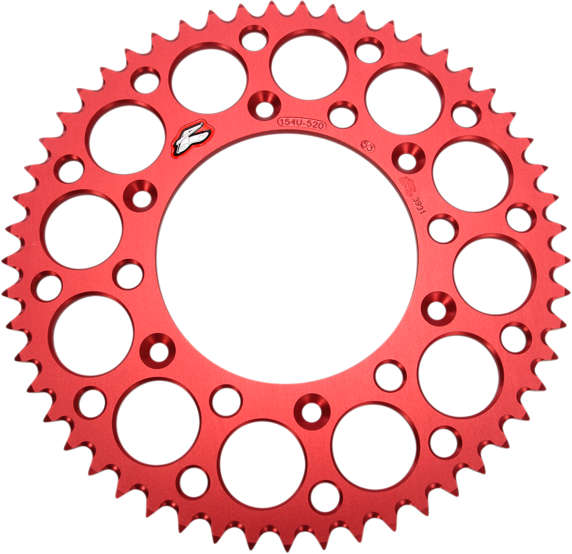 Sprocket - Honda - Red - 53 Tooth