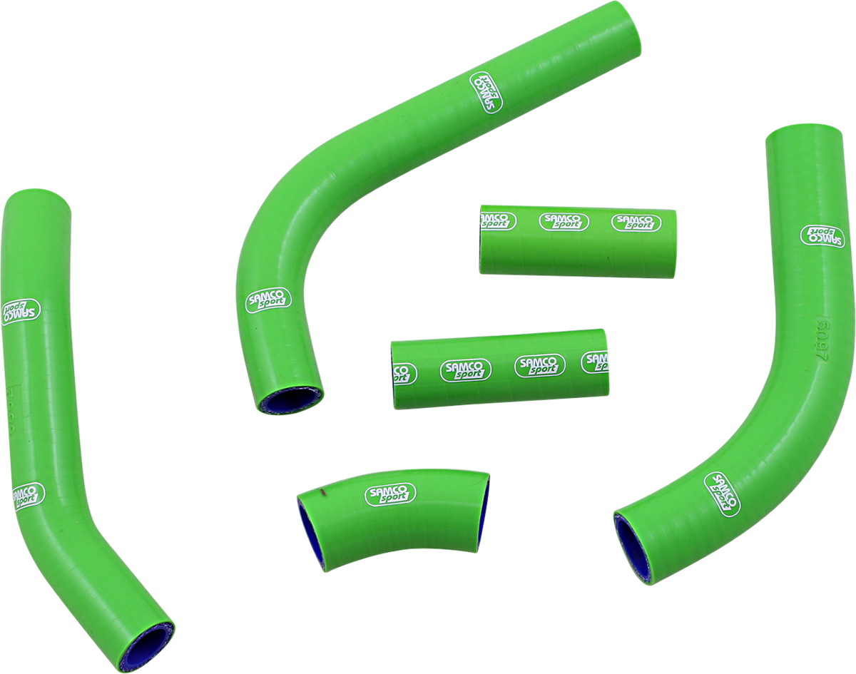 MOOSE RACING Radiator Hose Kit - Green - Kawasaki KAW93-GN-M