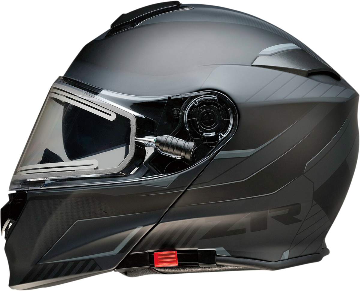 Z1R Solaris Helmet - Scythe - Electric - Black/Gray - Large 0120-0676