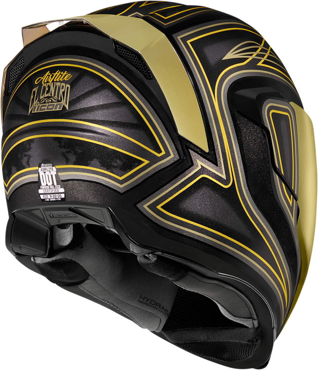 ICON Airflite* Helmet - El Centro - Black - Medium 0101-13373