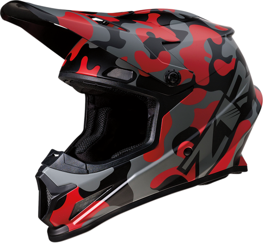 Z1R Rise Helmet - Camo - Red - Small 0110-6080