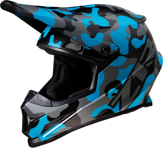 Z1R Rise Helmet - Camo - Blue - Large 0110-6088