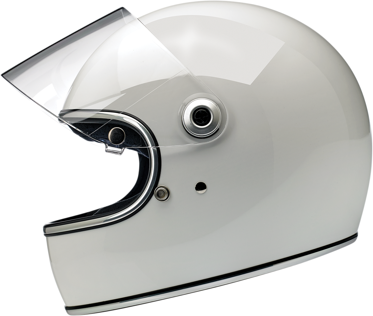 BILTWELL Gringo S Helmet - Gloss White - Medium 1003-804-103