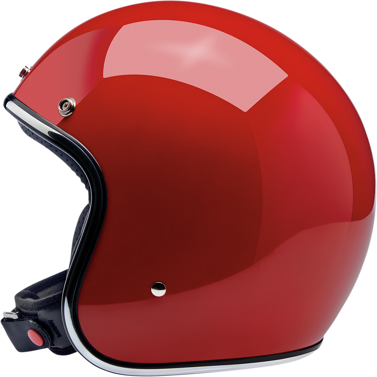 BILTWELL Bonanza Helmet - Gloss Blood Red - XL 1001-137-205