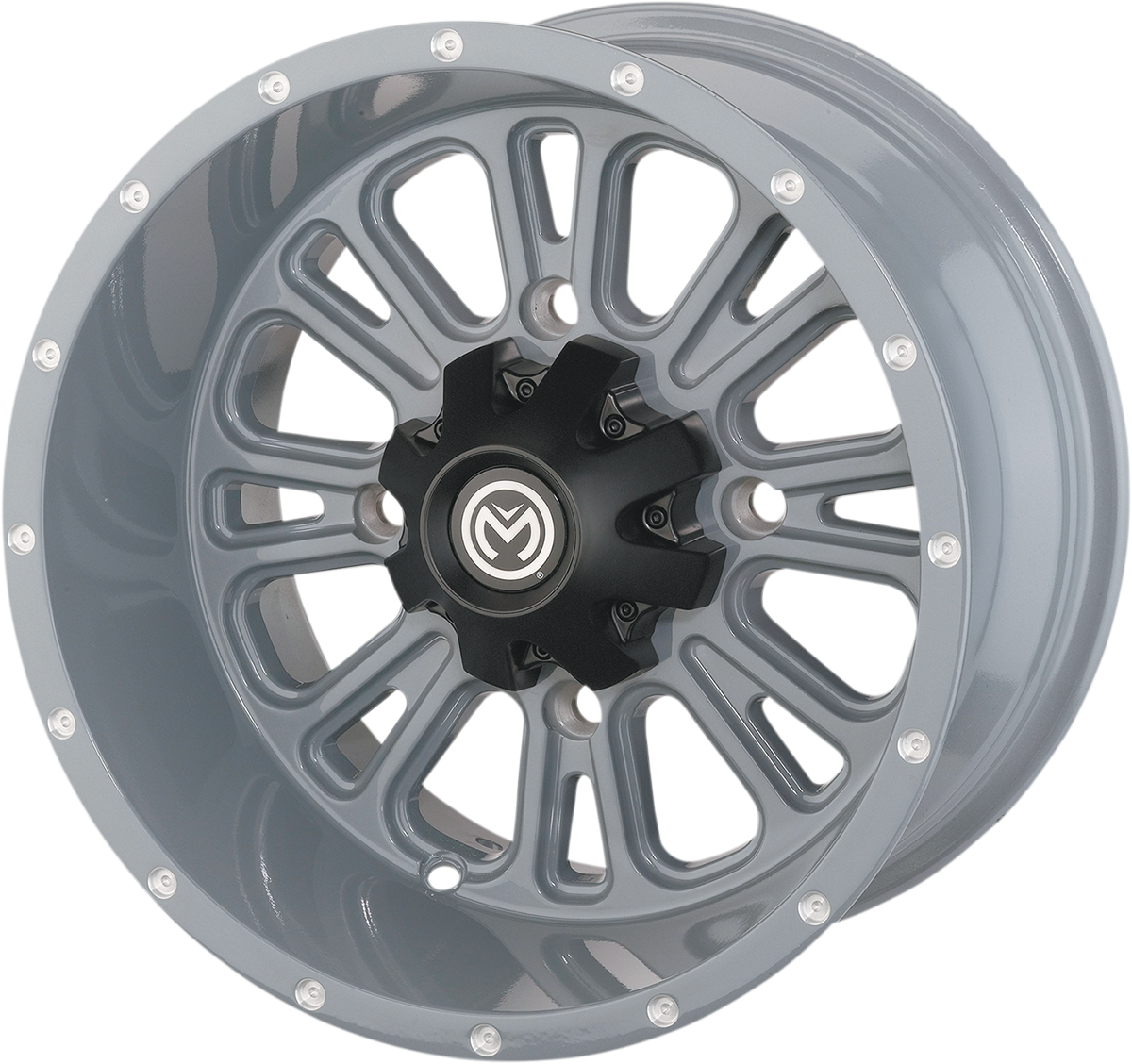 MOOSE UTILITY Wheel - 399X - Front - Gray - 14x7 - 4/110 - 4+3 399MO147110KG4