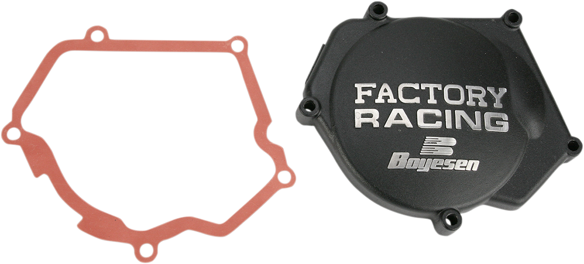 BOYESEN Ignition Cover - Black - YZ250 SC32AB