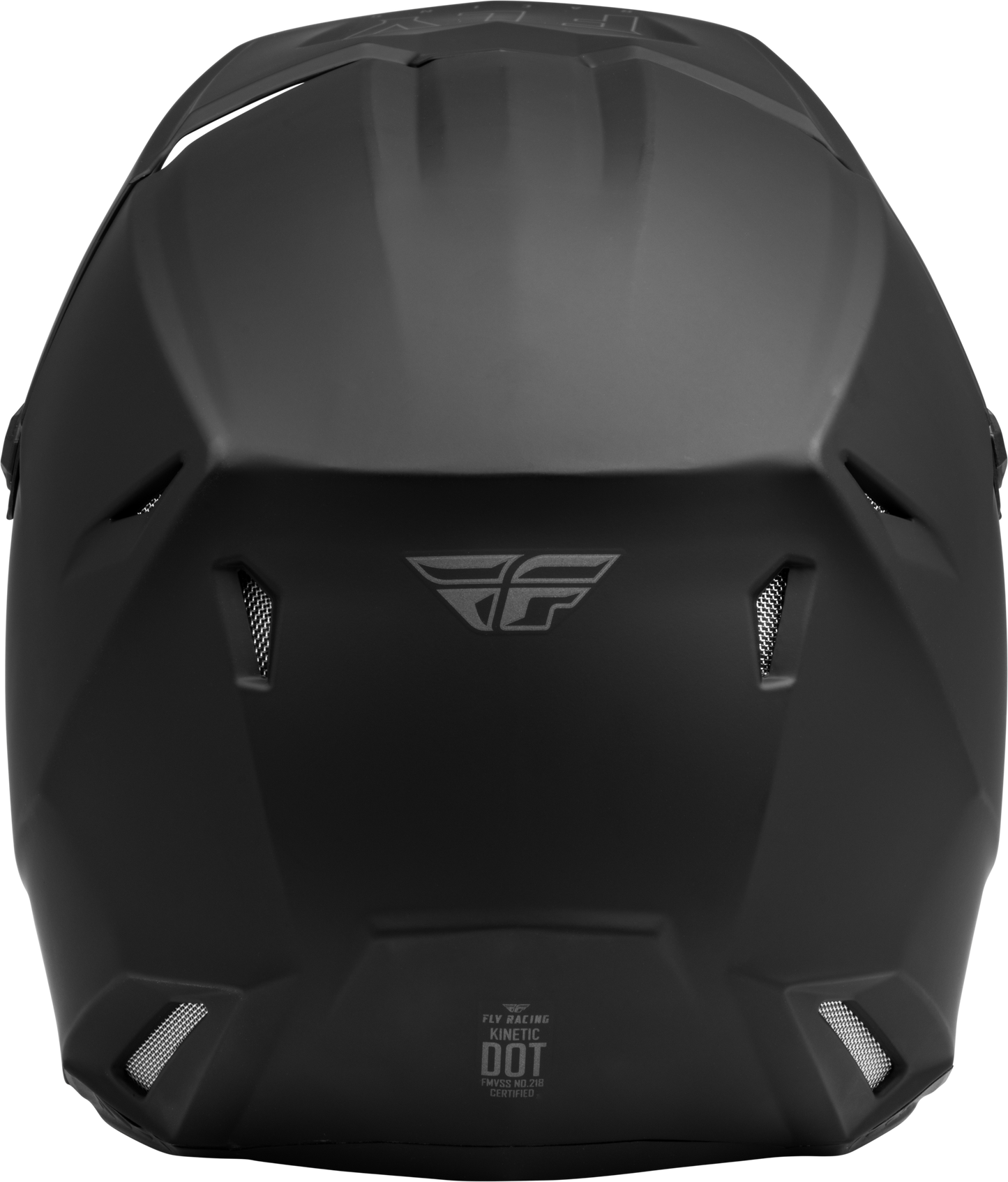 Youth Kinetic Solid Helmet Matte Black Ys