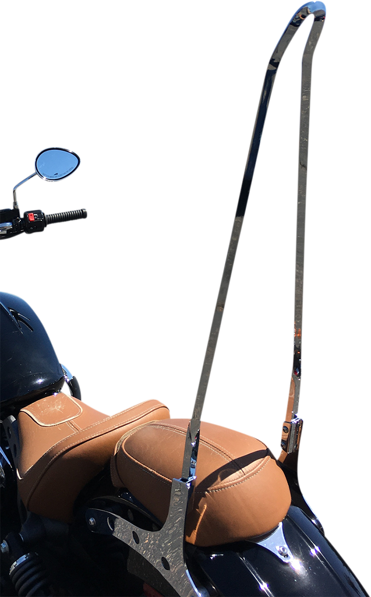 CYCLE VISIONS Sissy Bar Stick - Black - 30" Squaretude CV8036B