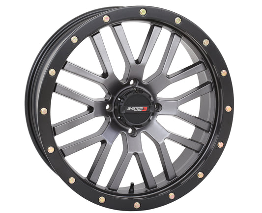 St3 Wheel 20x7 4+2.5 (+10mm) 4/156 Matte Gunmetal Grey/Blac