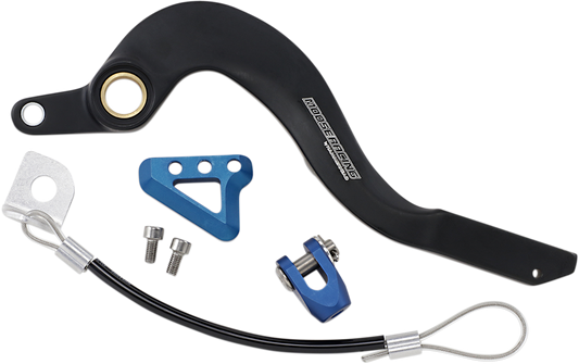 MOOSE RACING Brake Pedal - Blue - Yamaha 82-0224-21-22
