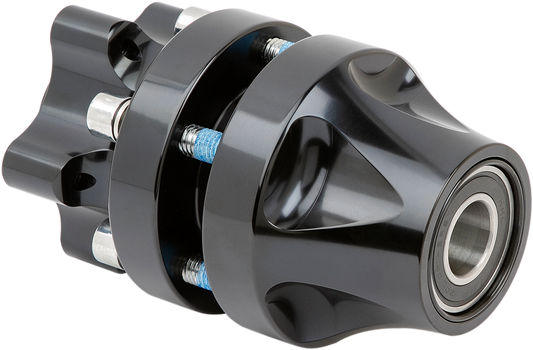 ARLEN NESS Hub - Single Disc - Front - Black - '08-'17 FXD 71-608