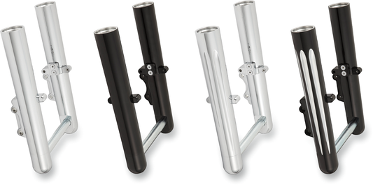 ARLEN NESS Hot Legs Fork Legs - Dual Disc - Smooth - Chrome - '08-'13 FLT 06-500