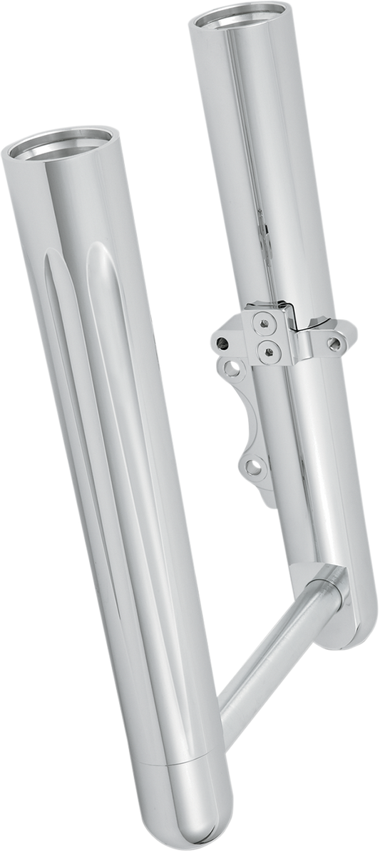 ARLEN NESS Hot Legs Fork Legs - Dual Disc - Deep Cut - Chrome - '00-'07 FLT 06-512
