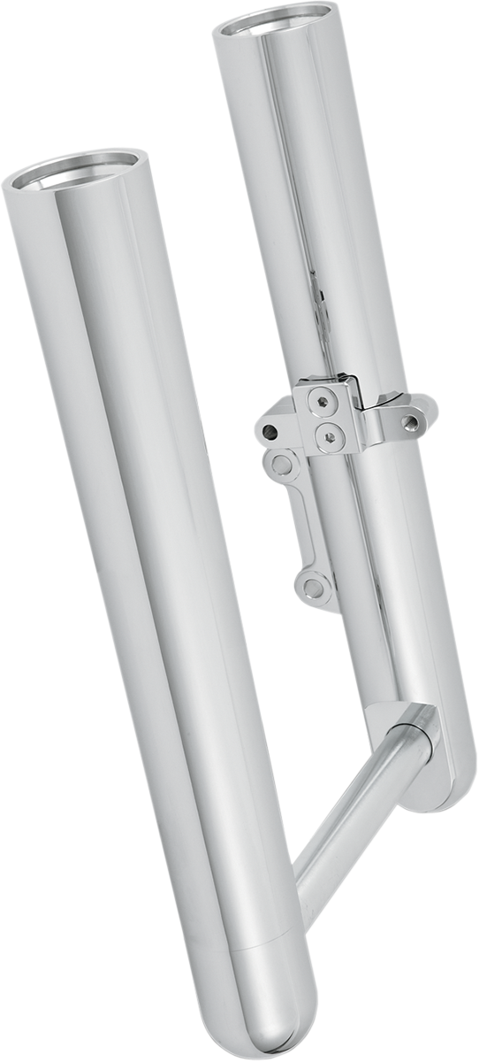 ARLEN NESS Hot Legs Fork Legs - Custom Single Disc - Smooth - Chrome -  '07-'17 FLST 06-550