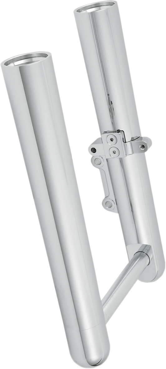 ARLEN NESS Hot Legs Fork Legs - Custom Single Disc - Smooth - Chrome -  '00-'06 FLST 06-554