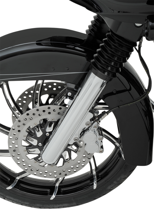 ARLEN NESS Hot Legs Fork Legs - Dual Disc - Deep Cut - Chrome 40-502
