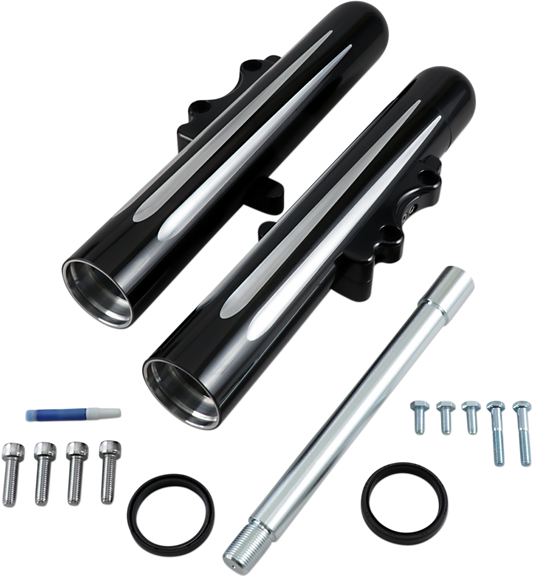 ARLEN NESS Hot Legs Fork Legs - Dual Disc - Deep Cut - Black/Silver 40-512