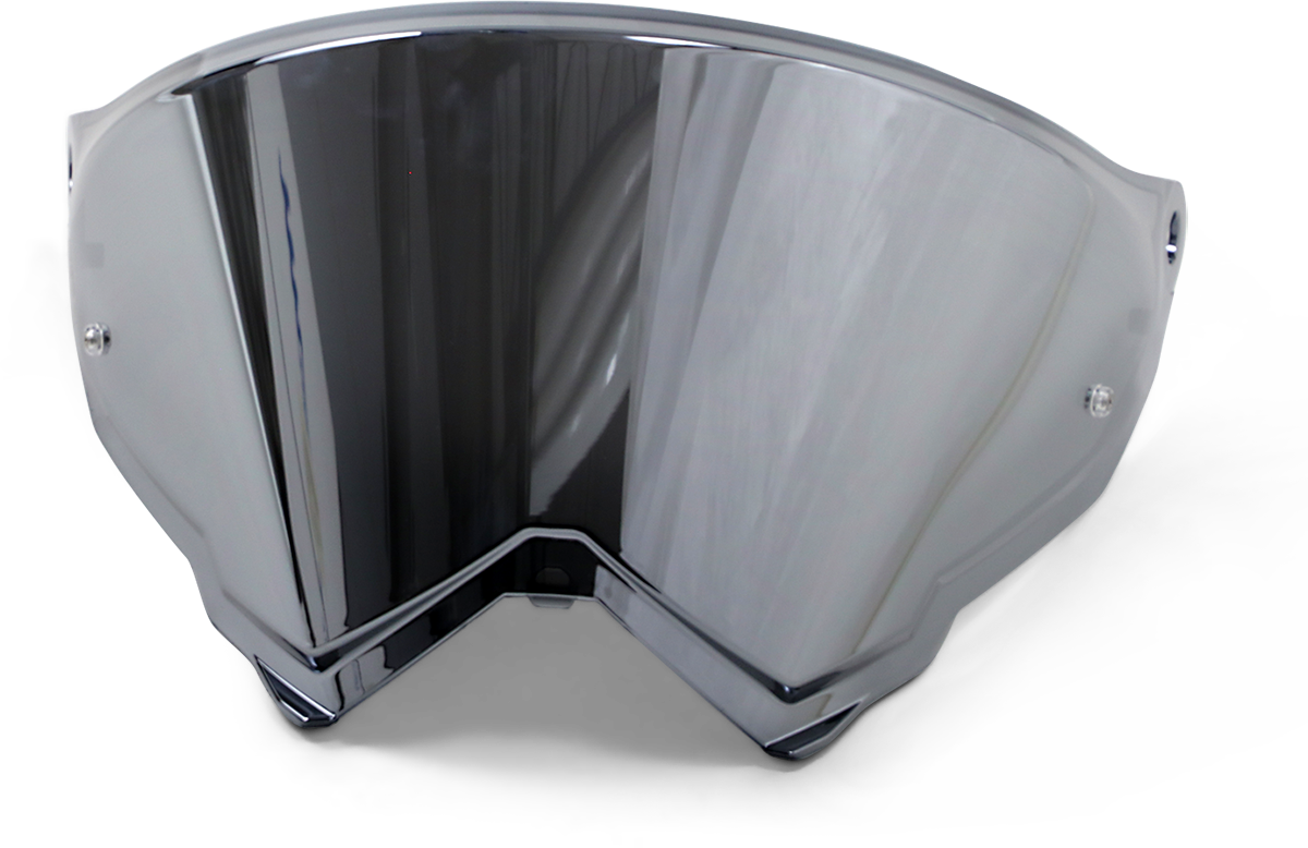 AGV AX9 Pinlock Shield - Scratch Resistant - Iridium Silver 20KV30L1N1002