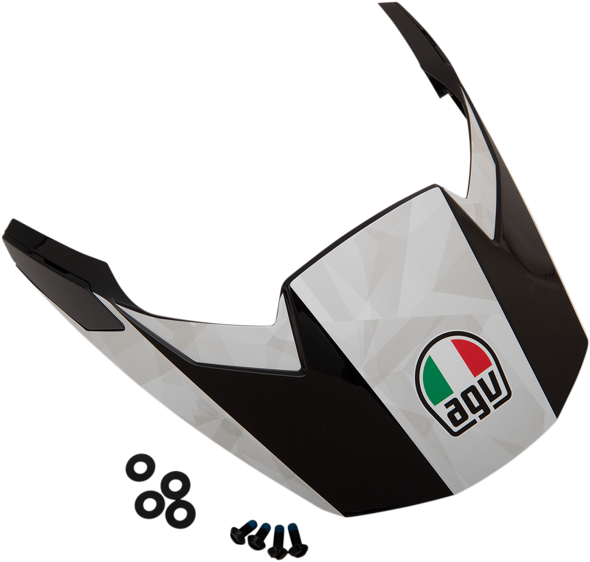 AGV AX9 Peak - Black/White/Cyan 21KIT76337005 N