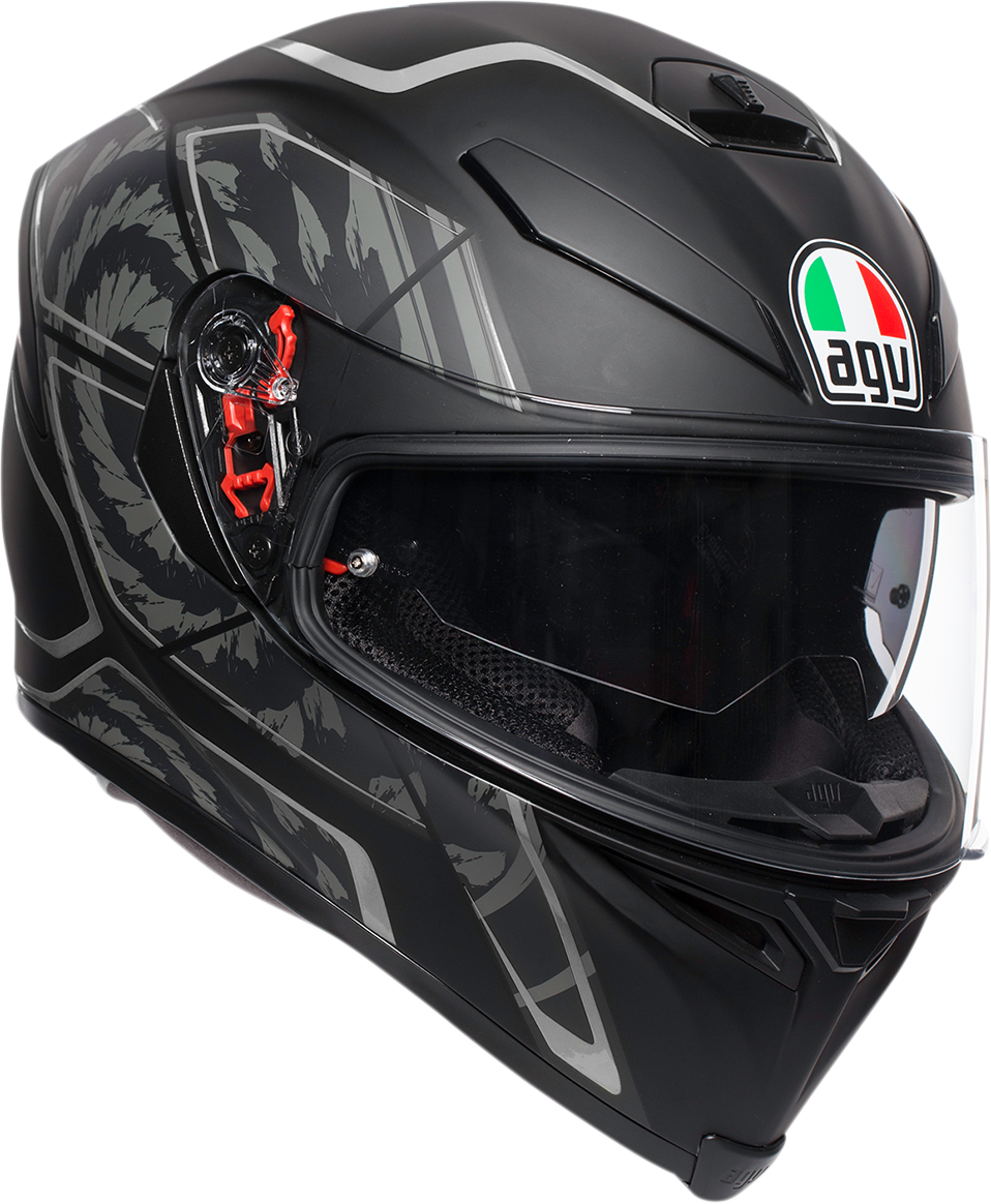 AGV K5 S Helmet - Tornado - Black/Silver - 2XL 210041O2MY00511