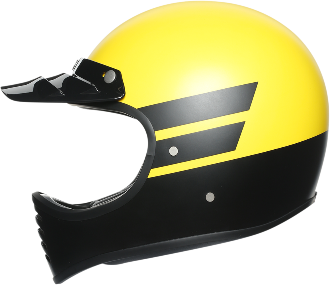AGV X101 Helmet - Dust - Yellow/Black - Large 21770152N000214