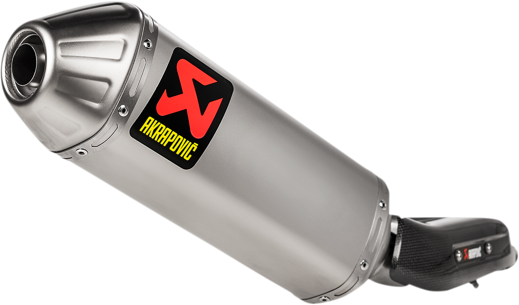 AKRAPOVIC Titanium Muffler S-Y7SO2-HFTT