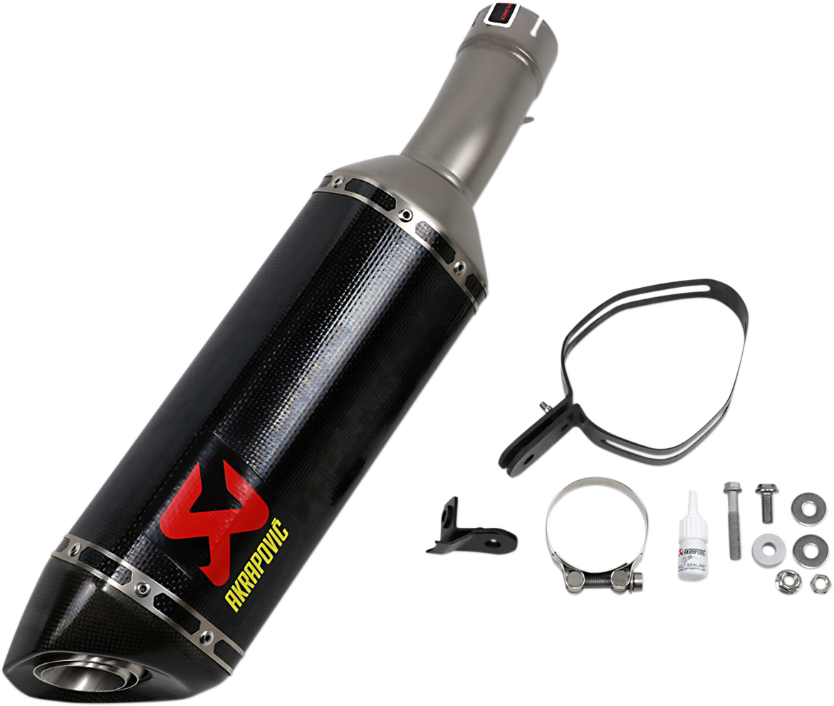 AKRAPOVIC Slip-On Line Muffler - Carbon Fiber S-B10SO10-ZC
