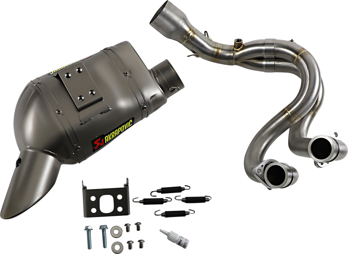 AKRAPOVIC Race Exhaust - Titanium/Stainless Steel S-K6R13-AFCRT
