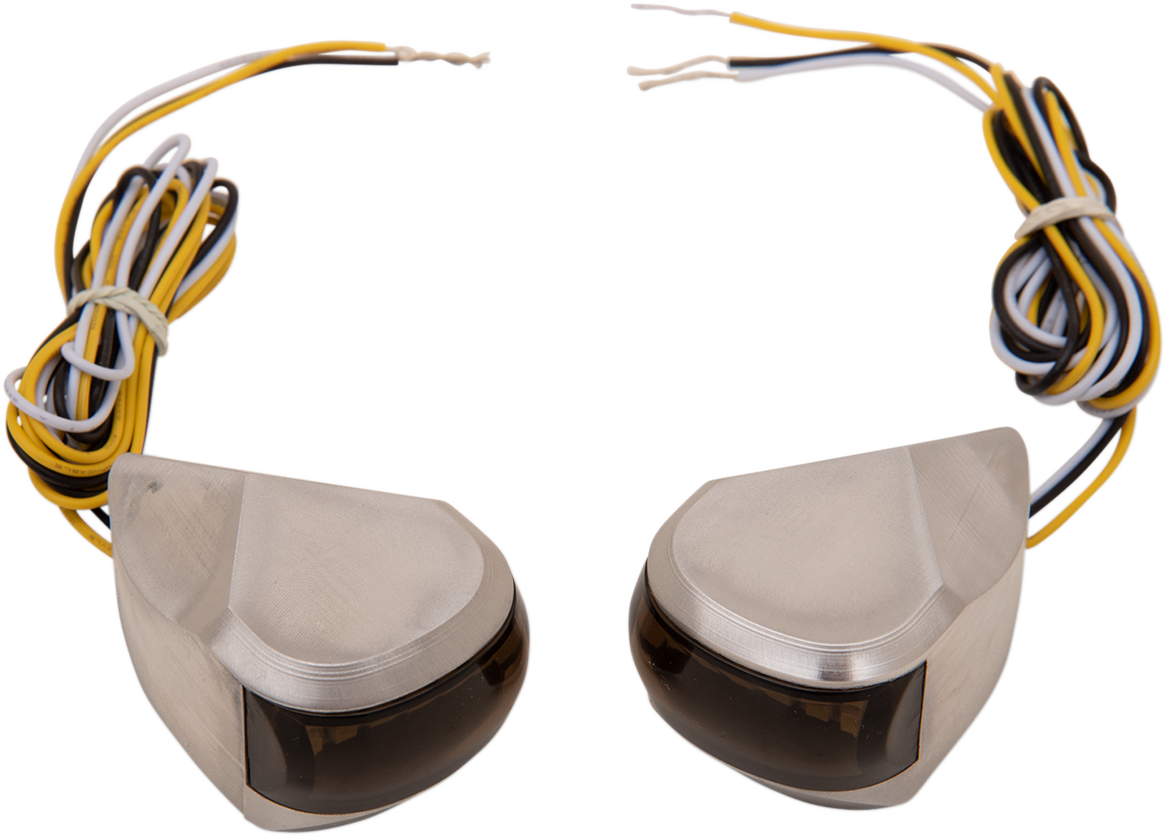 ALLOY ART LED Driving/Turn Signal - Raw - Smoke Lens MRL-4R