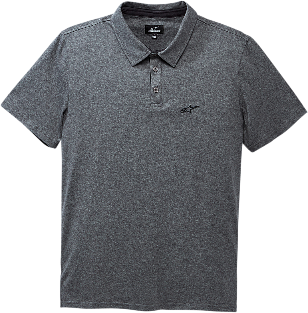 ALPINESTARS Eternal Polo Shirt - Heather Charcoal - Medium 101841004191BM