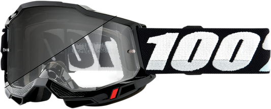 100% Accuri 2 Goggles - UTV/ATV - Sand/OTG - Black - Photochromic 50019-00001