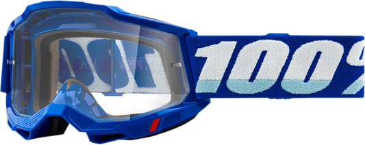 100% Accuri 2 OTG Goggles - Blue - Clear 50018-00002