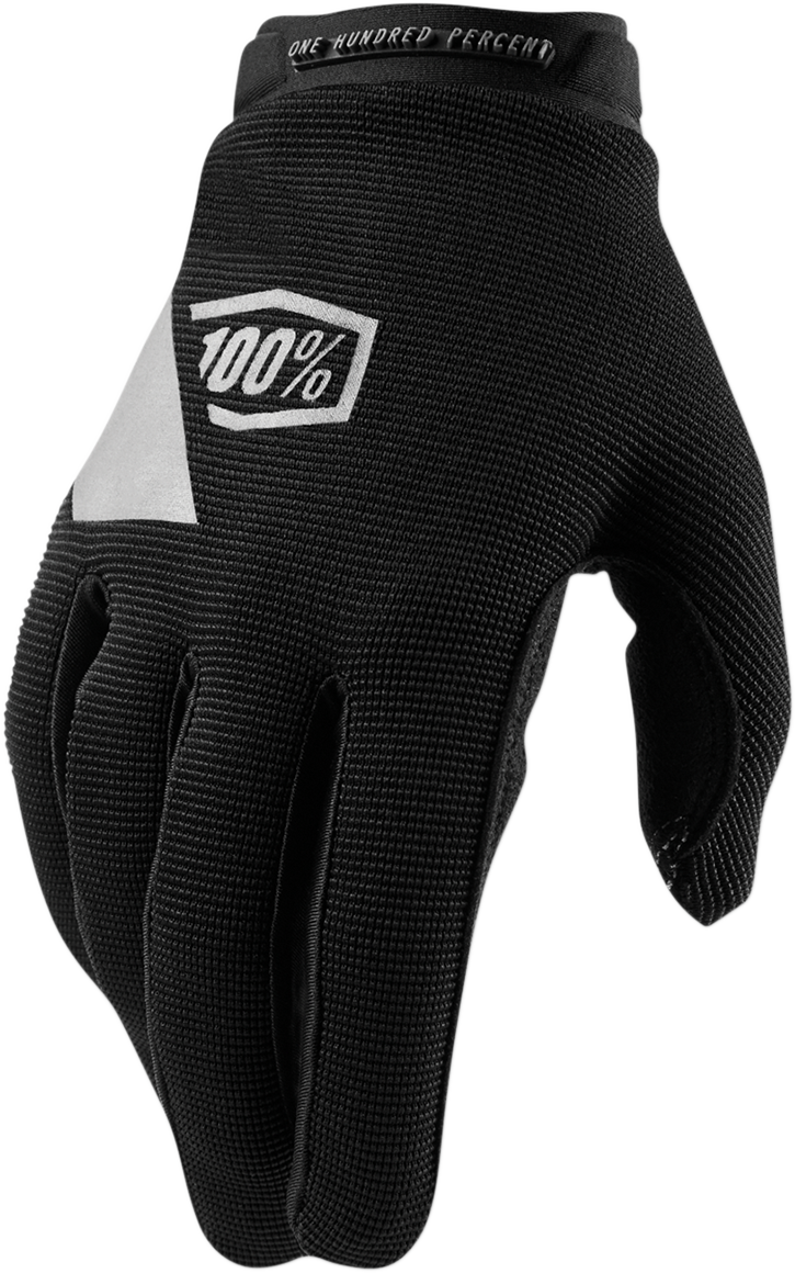 100% Women's Ridecamp Gloves - Black - Small 10013-00001
