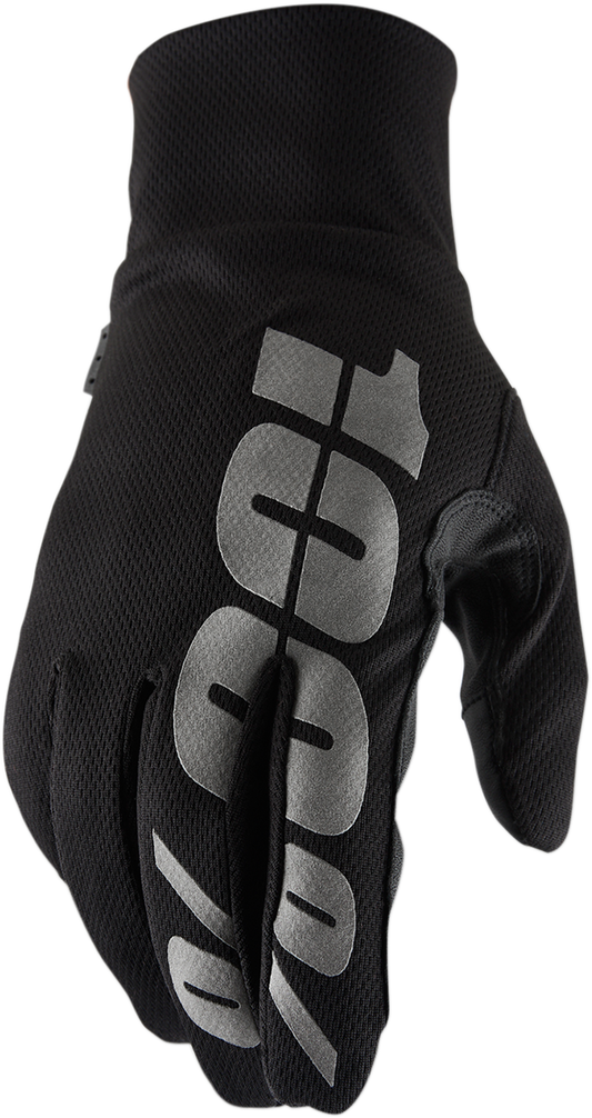 100% Hydromatic Waterproof Gloves- Black - XL 10017-00003