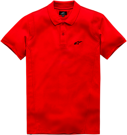 ALPINESTARS Capital Polo T-Shirt - Red - Medium 1038-41000-30M