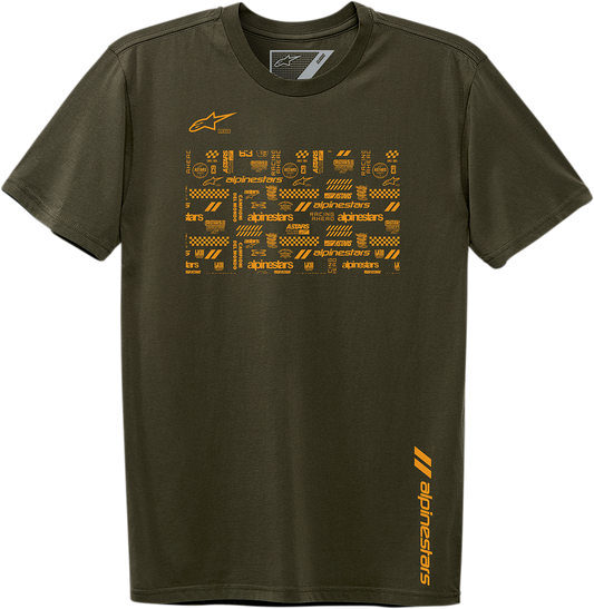 ALPINESTARS Chaotic T-Shirt - Military - Large 123072109690L