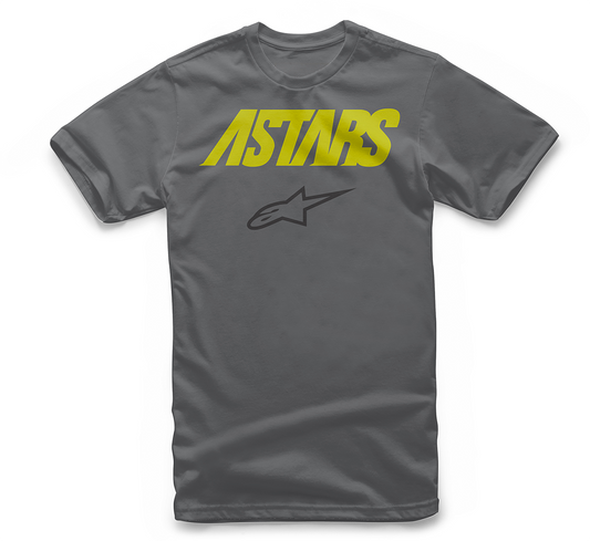 ALPINESTARS Angle Combo T-Shirt - Charcoal/Yellow - 2XL 1119-7200018-2X