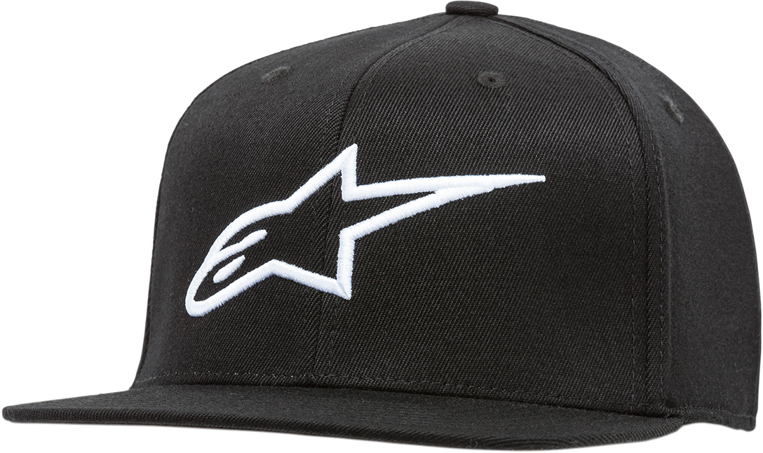 ALPINESTARS Ageless Hat - Flat Bill - Black/White - Large/XL 1035810151020LX