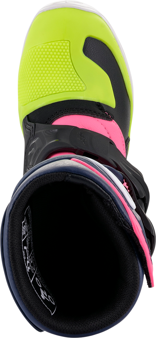 ALPINESTARS Tech 3S Boots - Black/Blue/Pink - US 12 2014518-1176-12