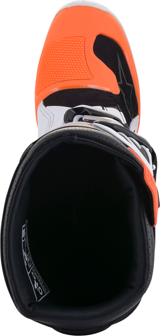 ALPINESTARS Tech 7S Boots - Black/Orange/White - US 6 2015017-1241-6