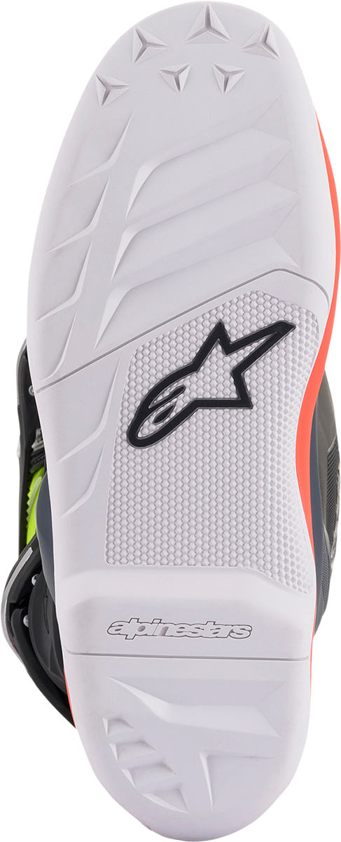 ALPINESTARS Tech 7S Boots - Black/Gray/Red/White/Yellow - US 3 2015017-9058-3