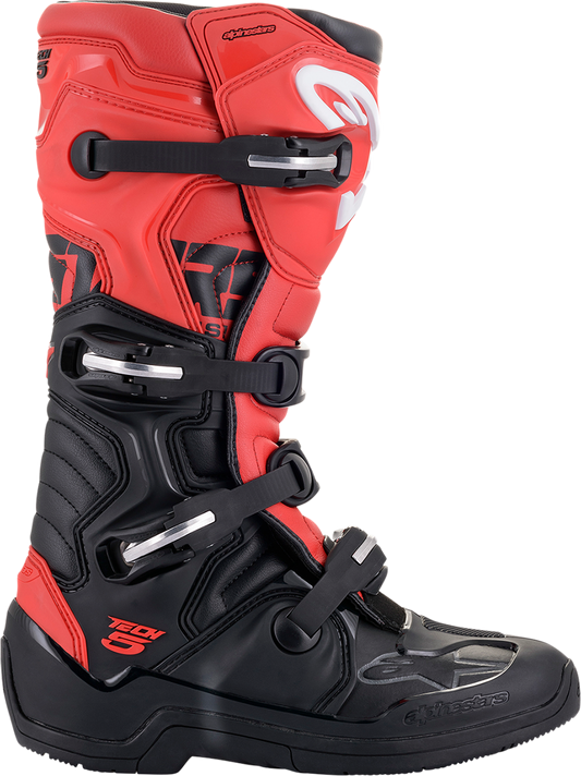 ALPINESTARS Tech 5 Boots - Black/Red- US 11 2015015-13-11