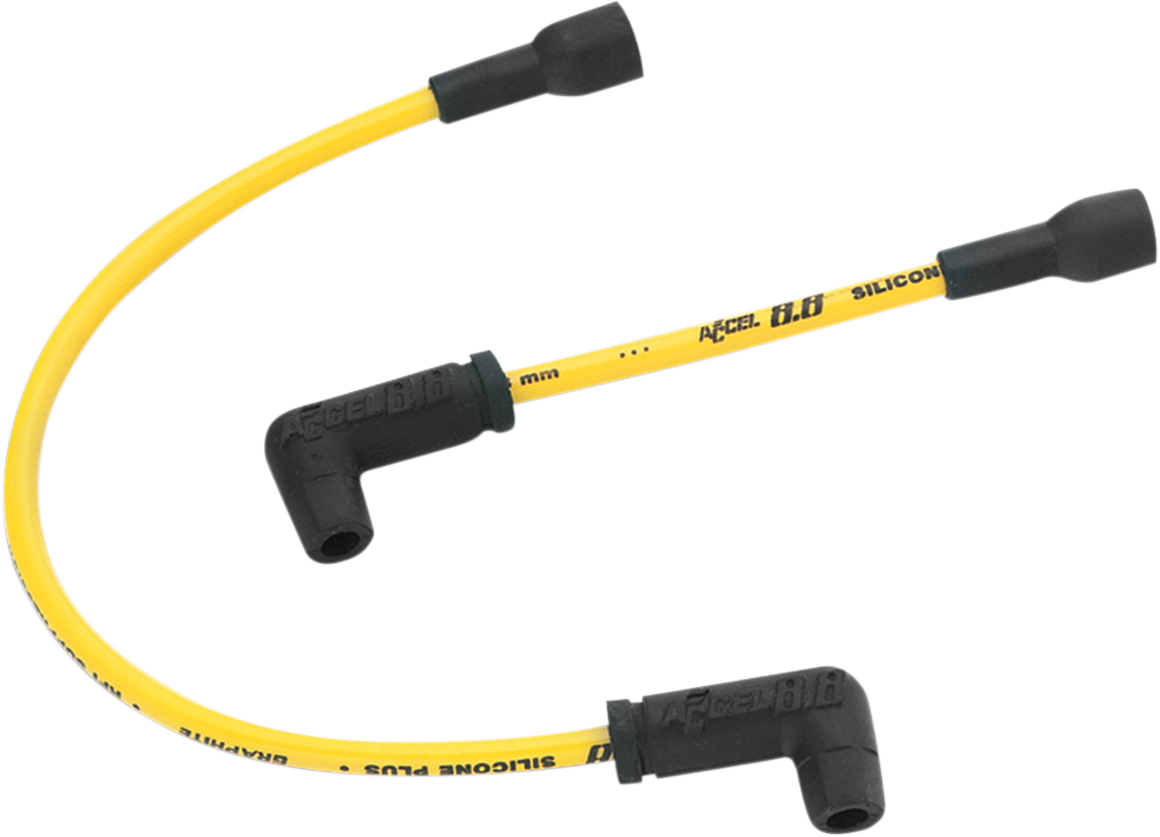ACCEL 8.8 mm Harley Wire Set - Yellow 172075