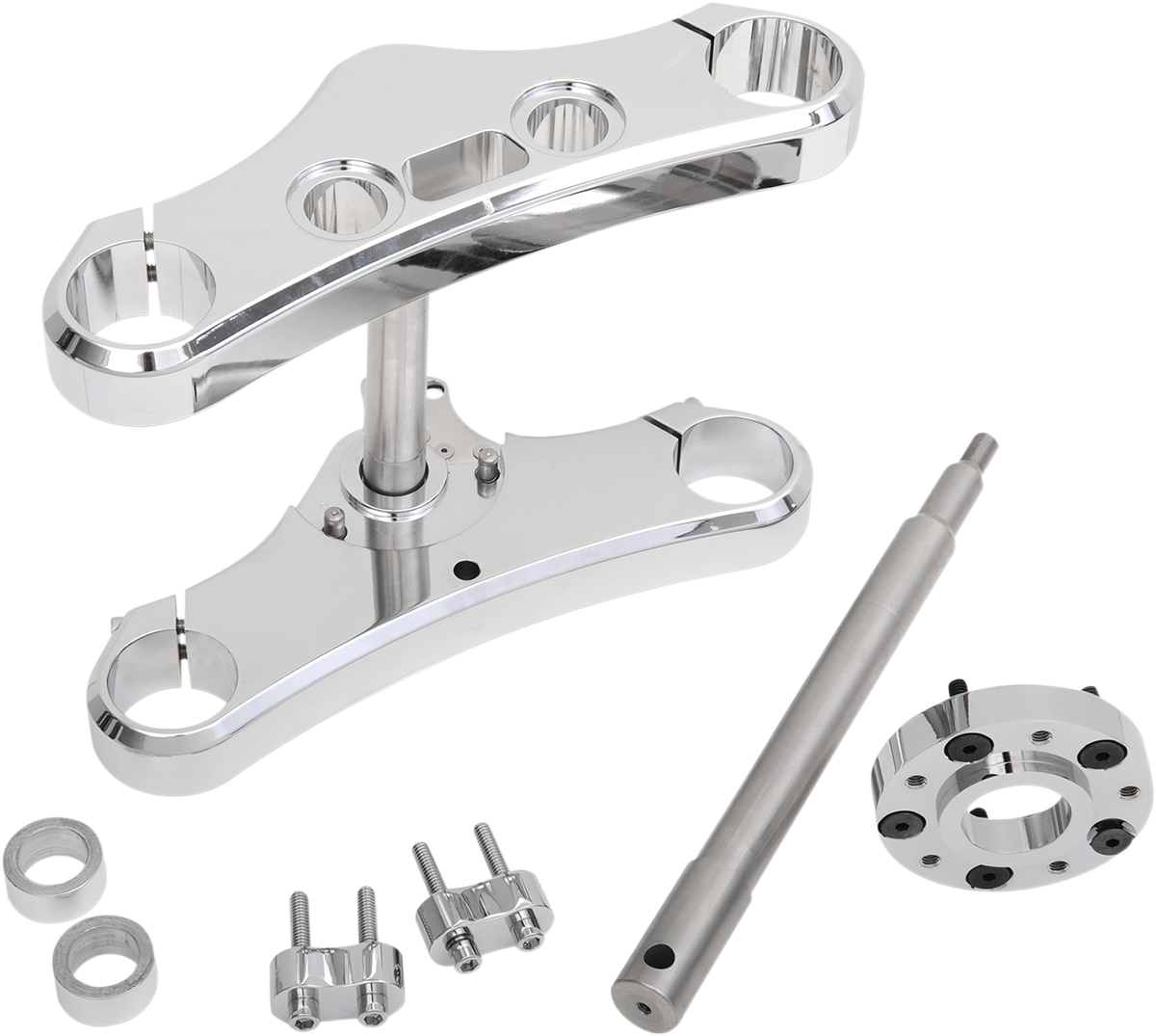 ACCUTRONIX Triple Tree - Chrome - 5? Rake TWD549-ESCK8