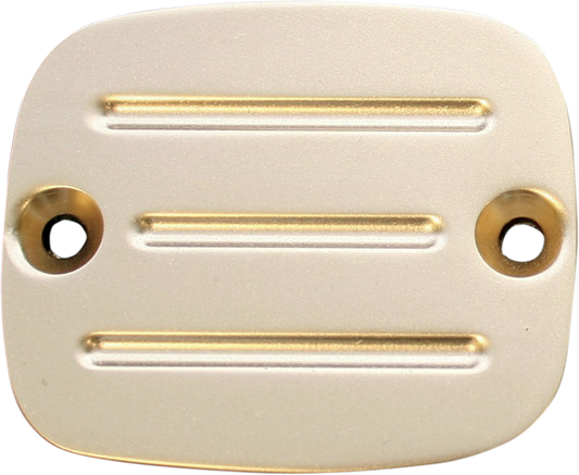 ACCUTRONIX Master Cylinder Cover - Front - Milled - Brass C122-M5