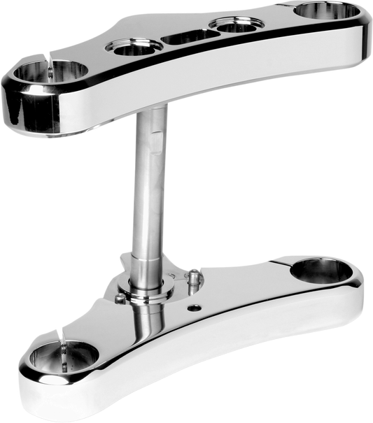 ACCUTRONIX Elite Triple Tree - Chrome - 49 mm - 3? Rake TWD349-ESC