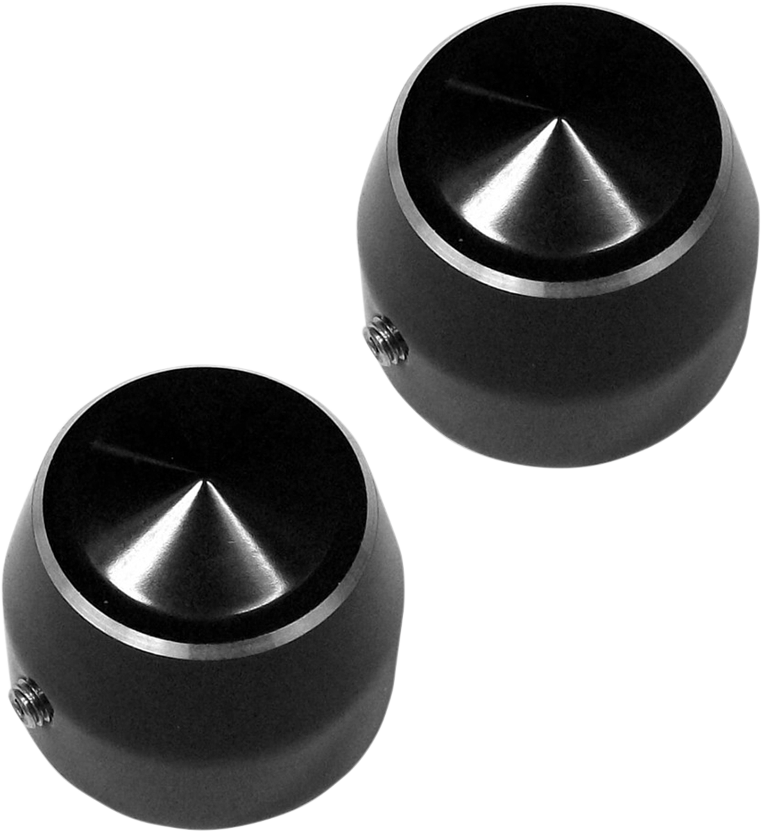 ACCUTRONIX Axle Caps - Black - Elite - 1" TAC101-EN