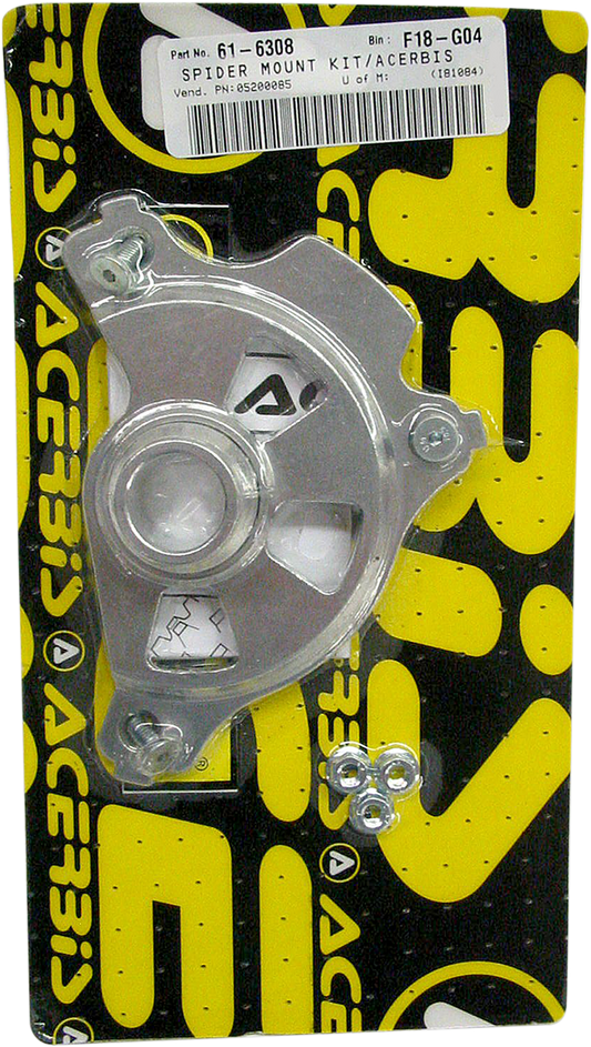 ACERBIS Disc Cover Mount Kit - Unfinished - Yamaha 2043190059
