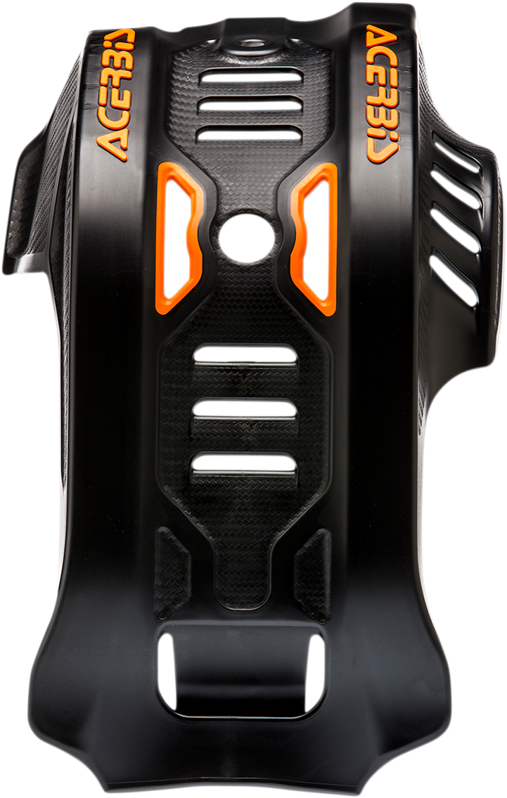 ACERBIS Skid Plate - Black/Orange - KTM 2791645229